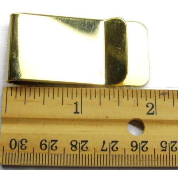 Basketball Centennal 1991 Stamp USA 29 Golden Cash Holder Wallet Vtg Money Clip - Picture 6 of 7